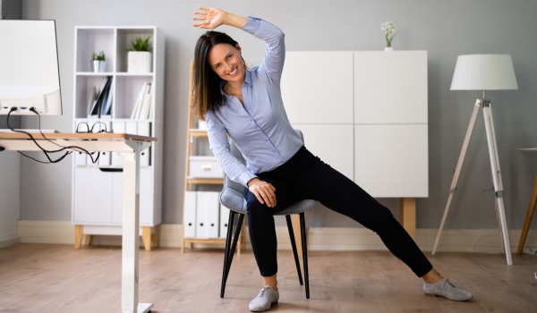 10 Desk and Chair Exercises for a Healthier, More Active Workday