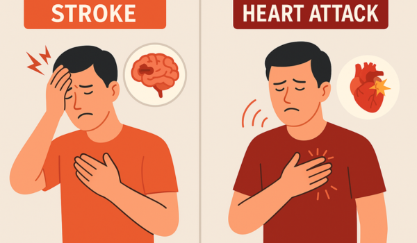 Stroke vs. Heart Attack: How to Tell Them Apart